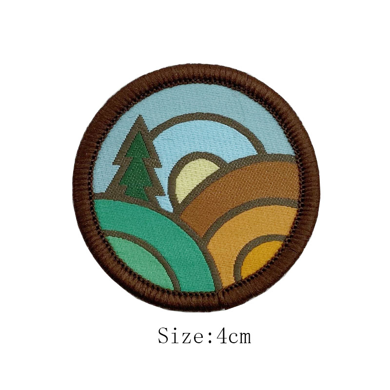 Iron-on Fabric Woven Patch for School Clothing