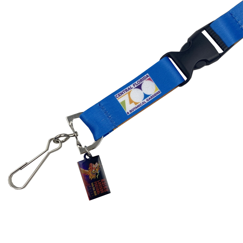 Polyester Colorful Heat Transfer Lanyard