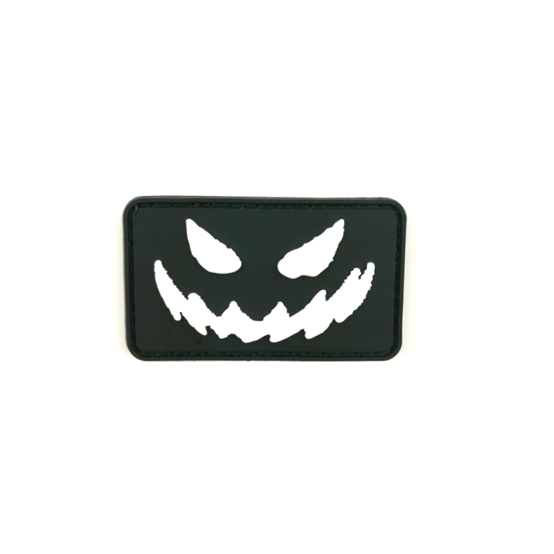 Pure White High Quality pvc patch for T-Shirt