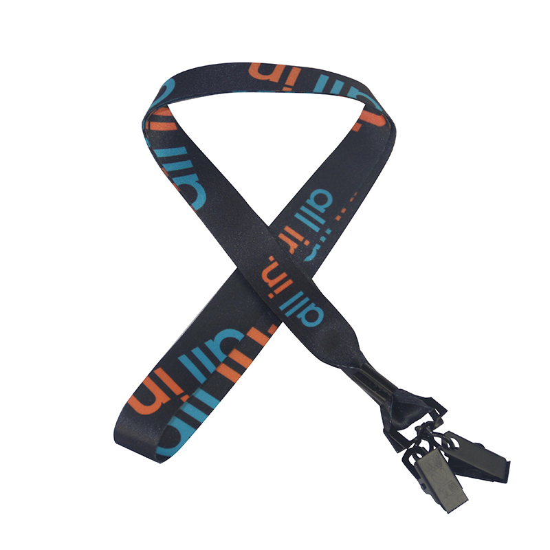 Woven High Quality Polyester Lanyard for Bottle