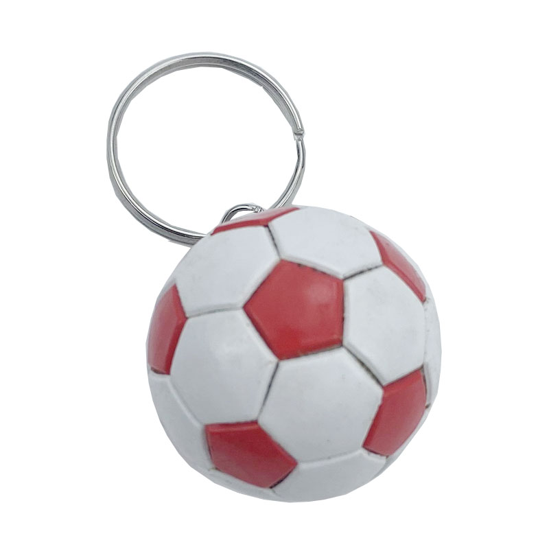 Pu Soccer Ball Keychain For Guys