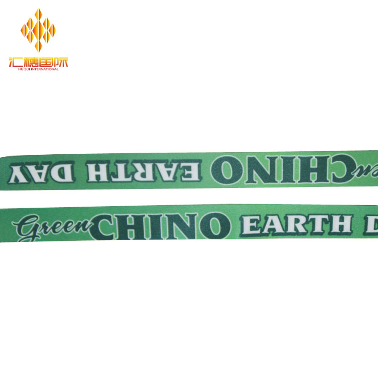 Cotton Woven Heat Transfer Lanyard for Promotion Gift