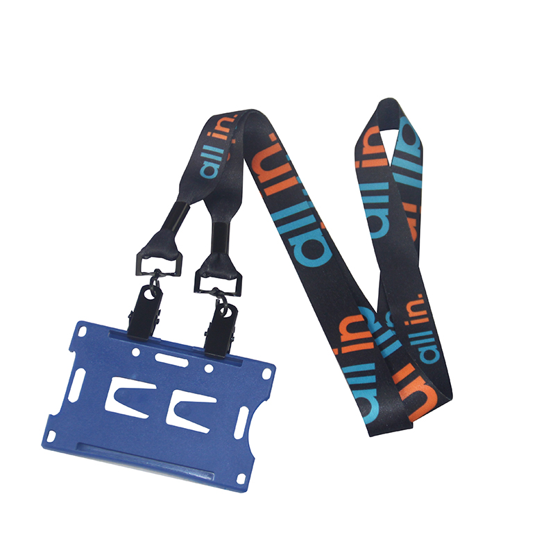 Woven High Quality Polyester Lanyard for Bottle