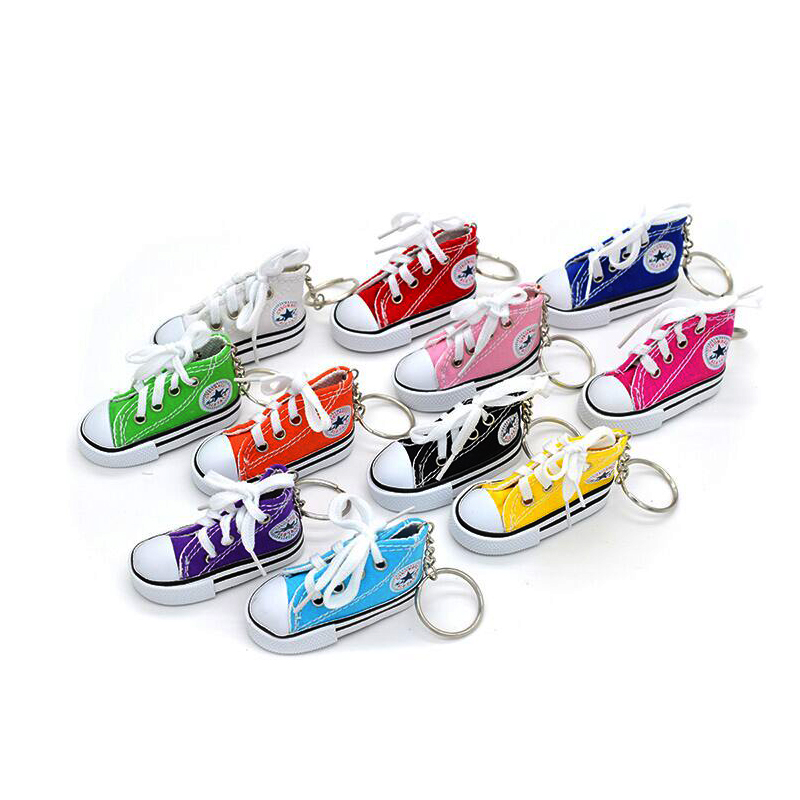 Small Pvc Shoe Keychain Men