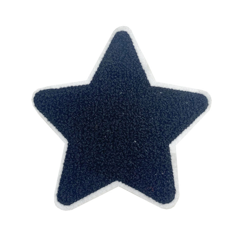 Polyester shirt chenille patch