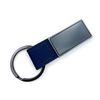 Custom-shaped Classic Polished Leather Keychain