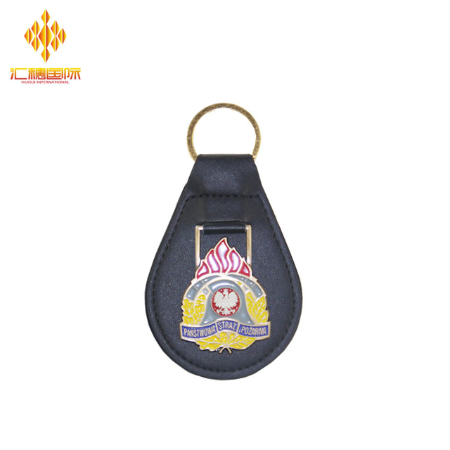 Star-shaped Creative Tumbled Leather Keychain