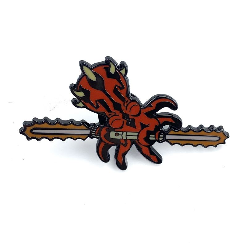 Customized Color Changing Horse Enamel Pin