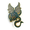 Customized Gold Dragon Enamel Pin