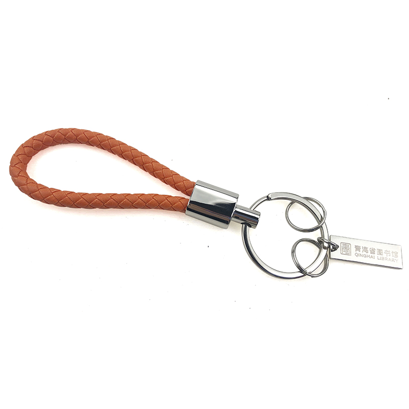 Teardrop Exquisite Nappa Leather Keychain