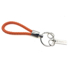 Heart-shaped Personalized Supple Leather Keychain