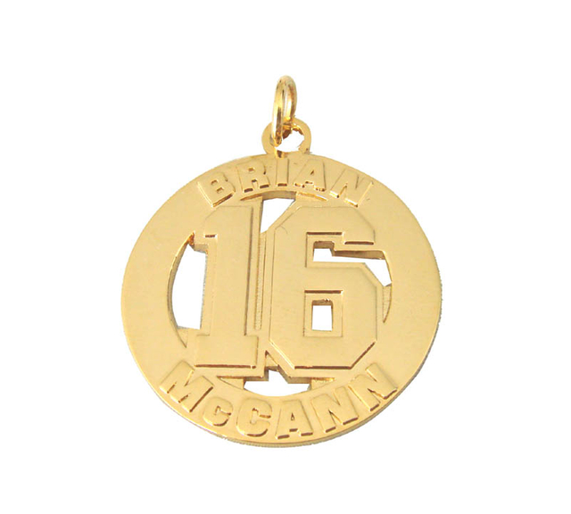 3d Copper Anime metal keychain