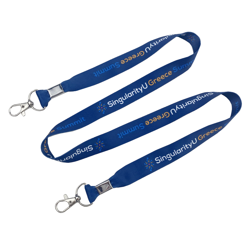 Polyester Neck Strap Heat Transfer Lanyard for sublimation
