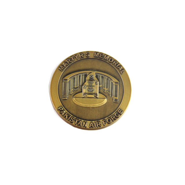 Promotional 3D Logo Metal Challenge Coin