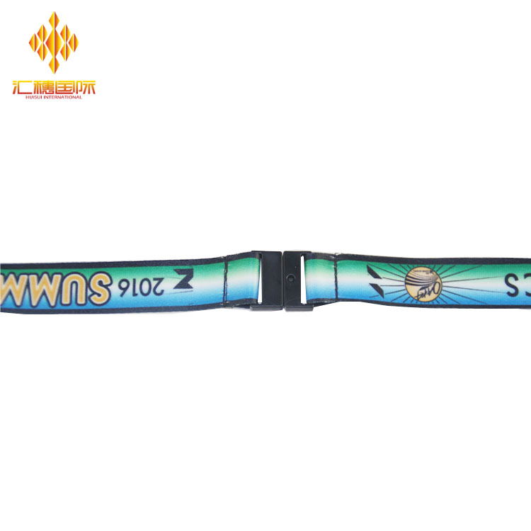 Eco-Friendly Satin Heat Transfer Lanyard for Promotion Gift
