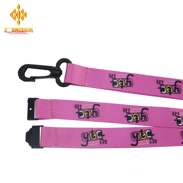 Personalized Eco-Friendly Polyester Lanyard for Sublimation