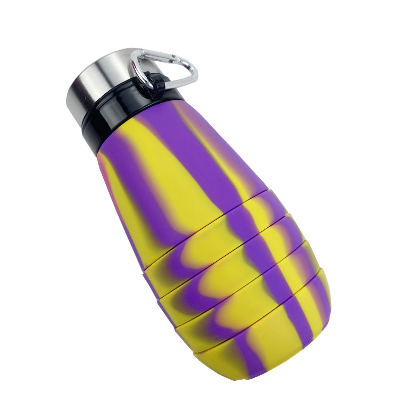 Eco Friendly Canteen Silicone Collapsible Water Bottle