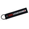 Customized Different Country Flag Logo Embroidery Key Tag