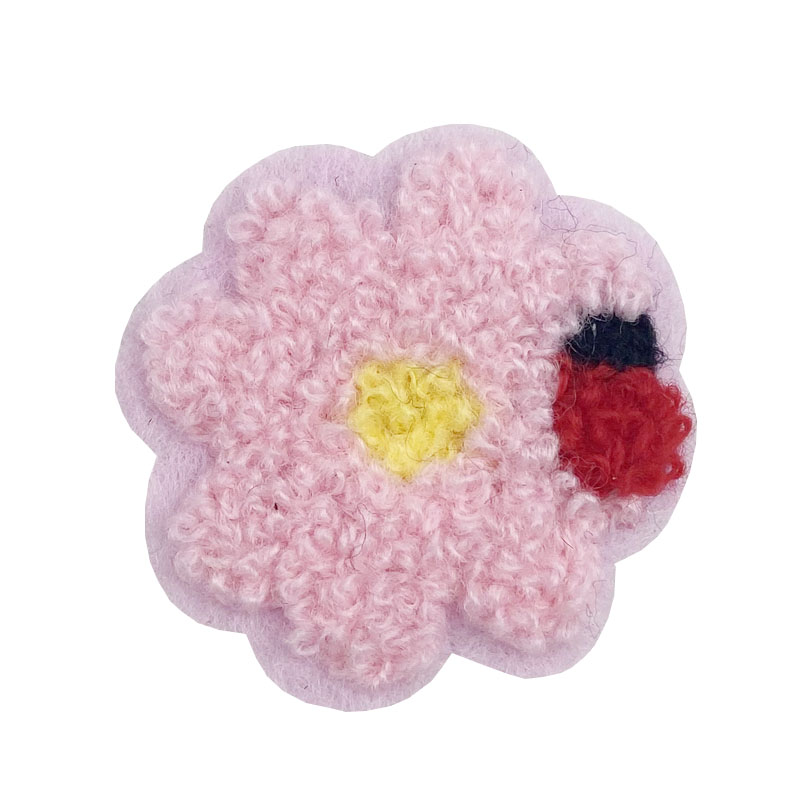 Colorful clothing chenille patch