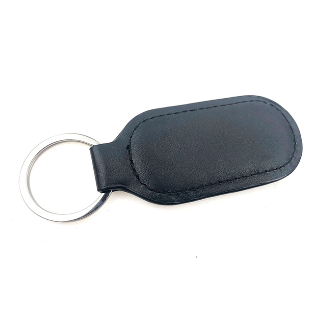 Animal-shaped Elegant Vegetable-tanned Leather Keychain