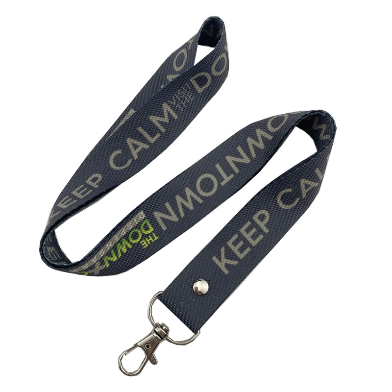 Tubular Satin Heat Transfer Lanyard for sublimation