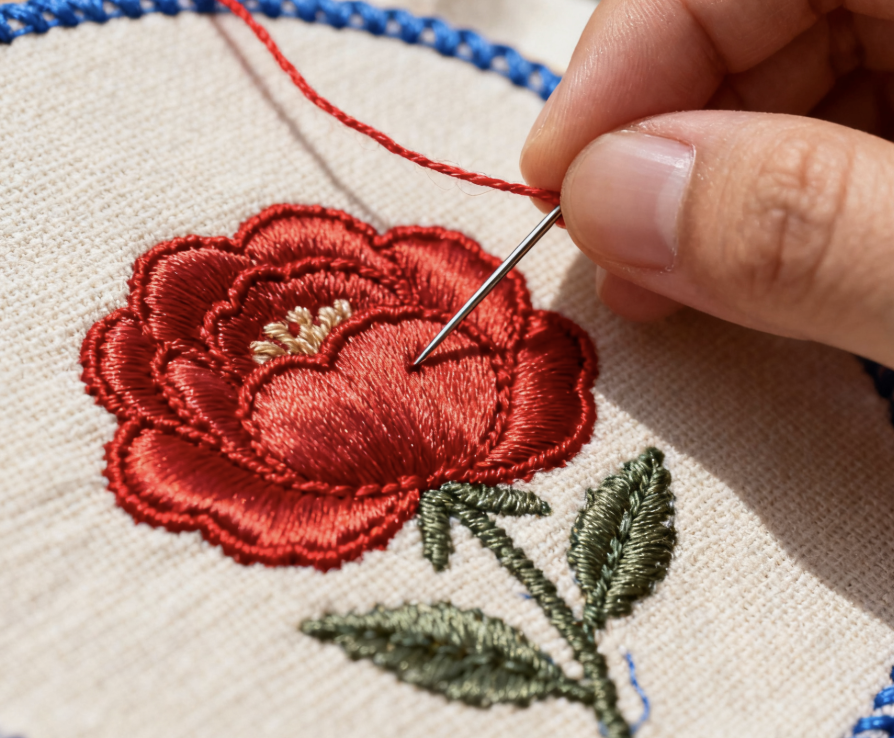Make Embroidered Patches by Hand