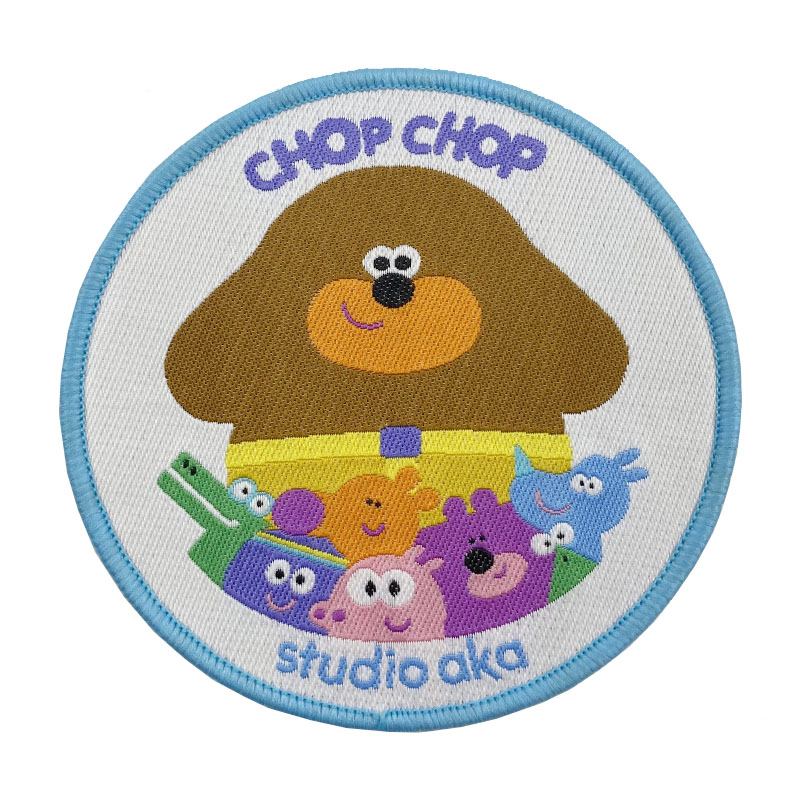 Apparel Velcro Woven Patch for School Clothing