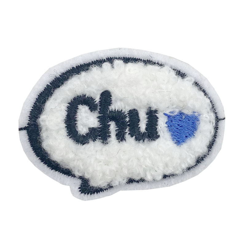 High Quality fabric sample chenille patch