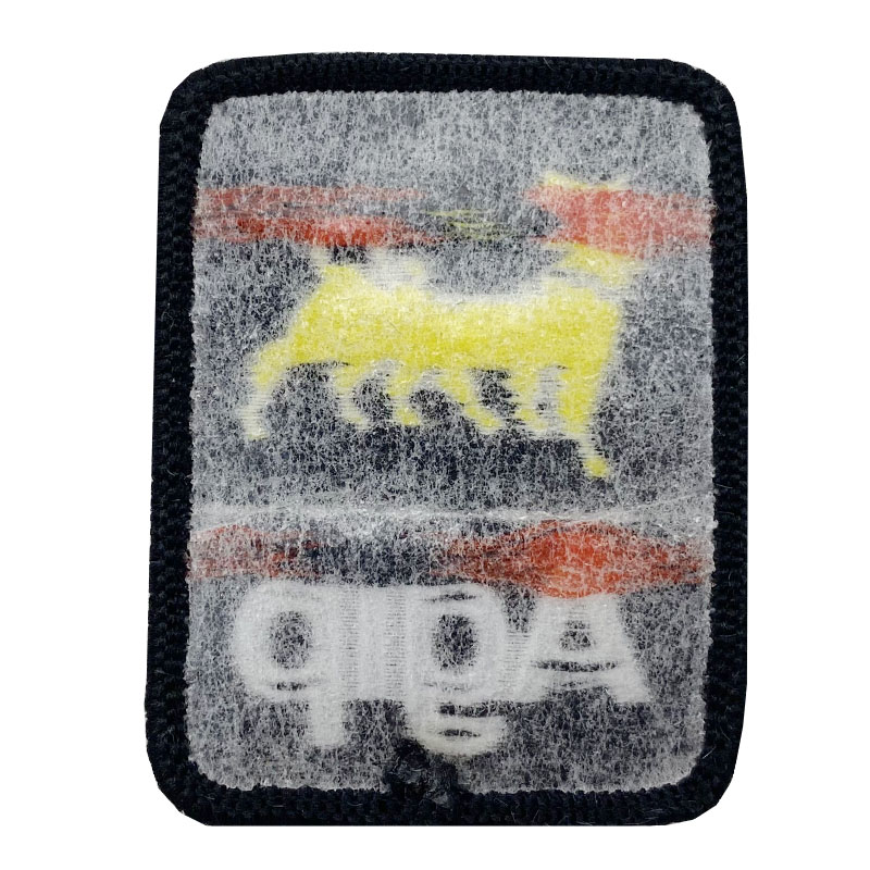 PVC luxury woven patch for School Clothing
