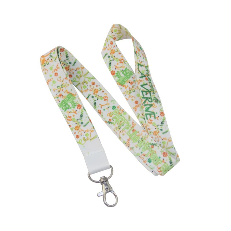 Woven Heat Transfer Lanyard