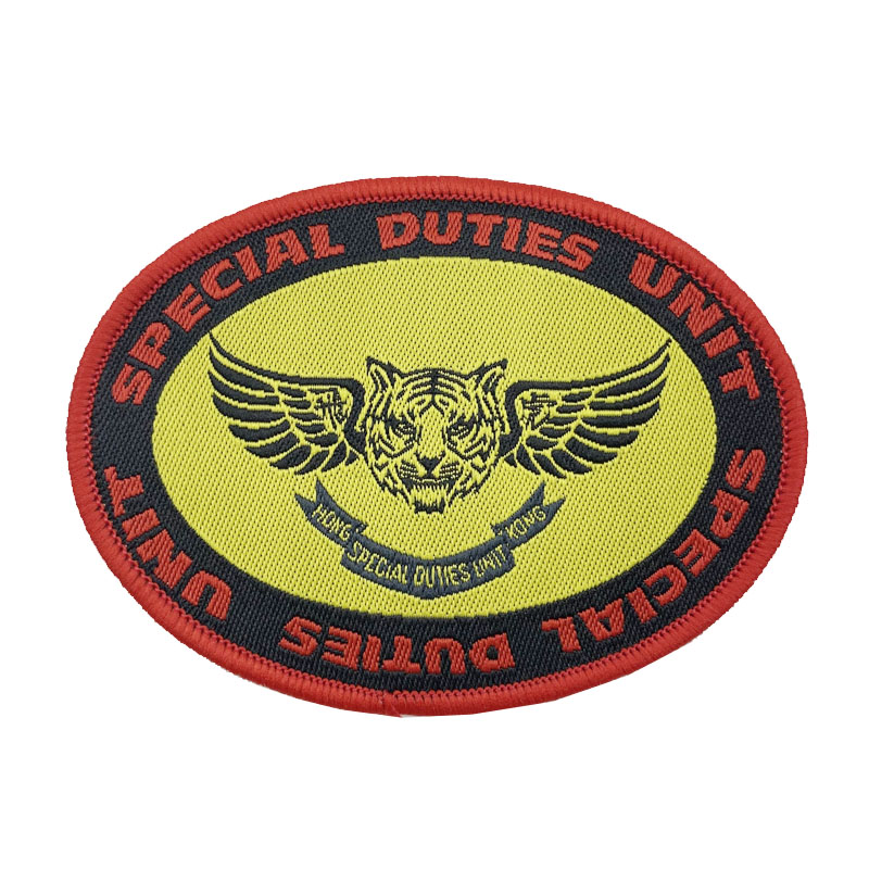knitting woven patch