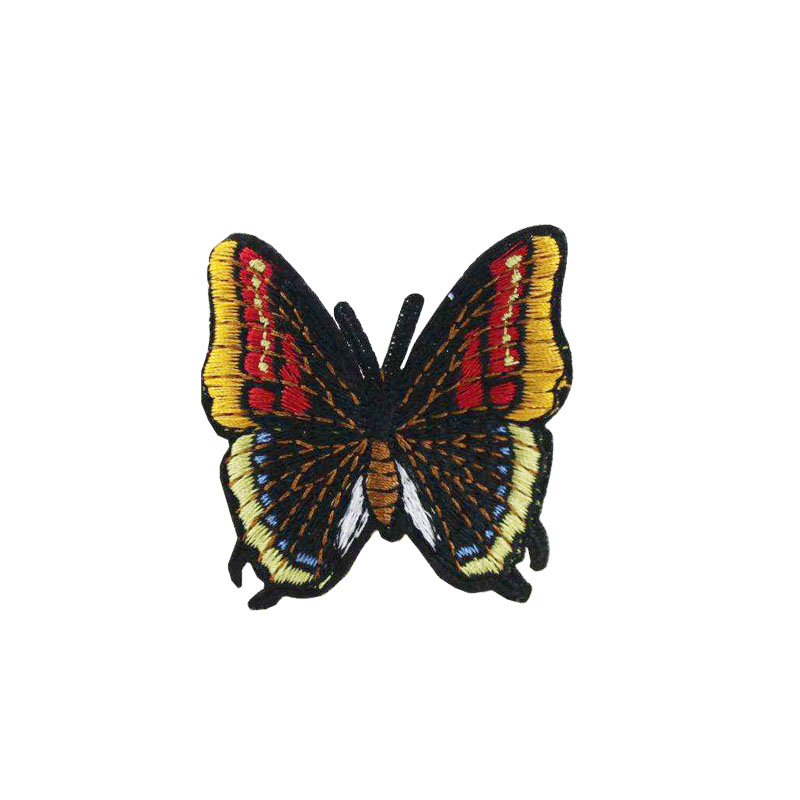 butterfly embroidery patch
