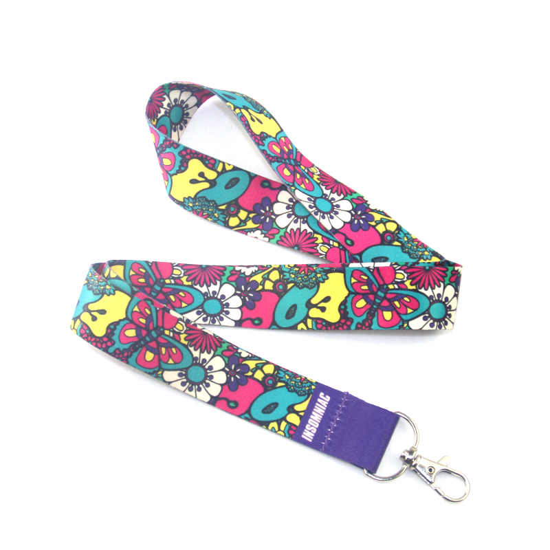 blank polyester lanyard