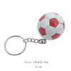 Rubber Basketball Ball Keychain Gift