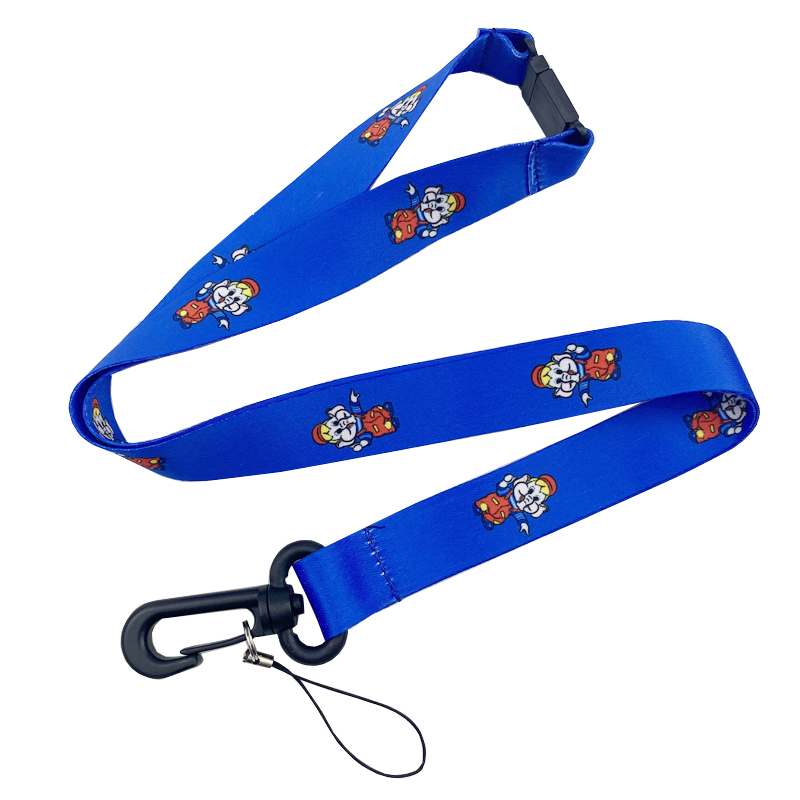 Sublimation Nylon Heat Transfer Lanyard for Promotion