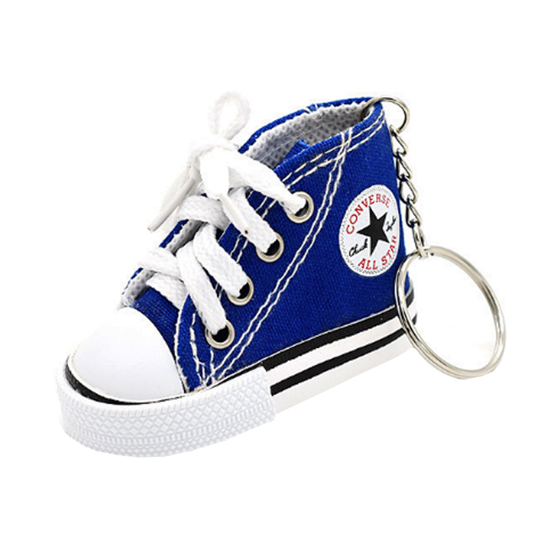 Small Plastic Shoe Keychain For Gift