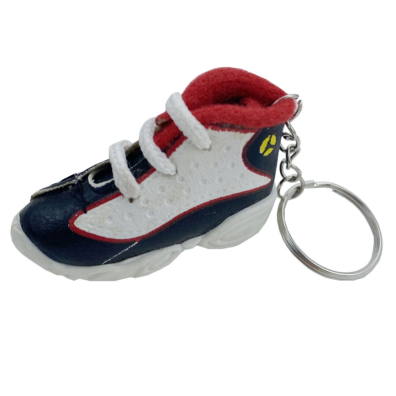 Tennis Leather Shoe Keychain For Promotion
