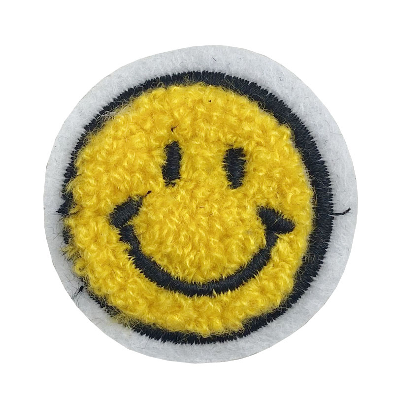 Iron-On bags chenille patch