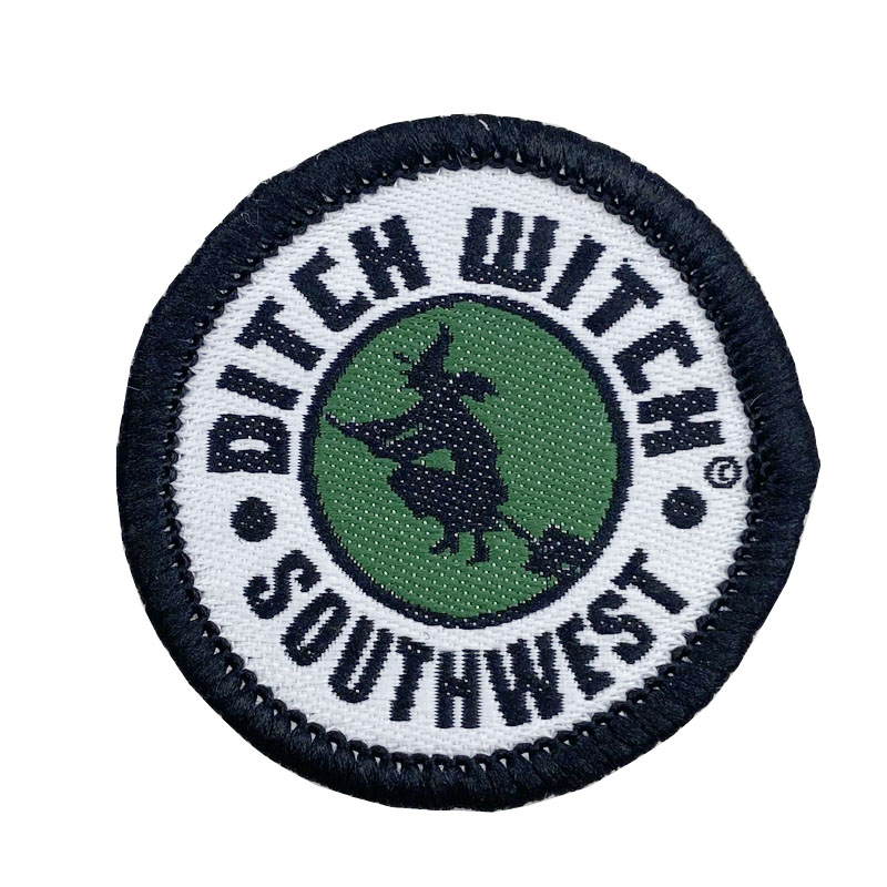 Neck with Logo Woven Patch for School Clothing