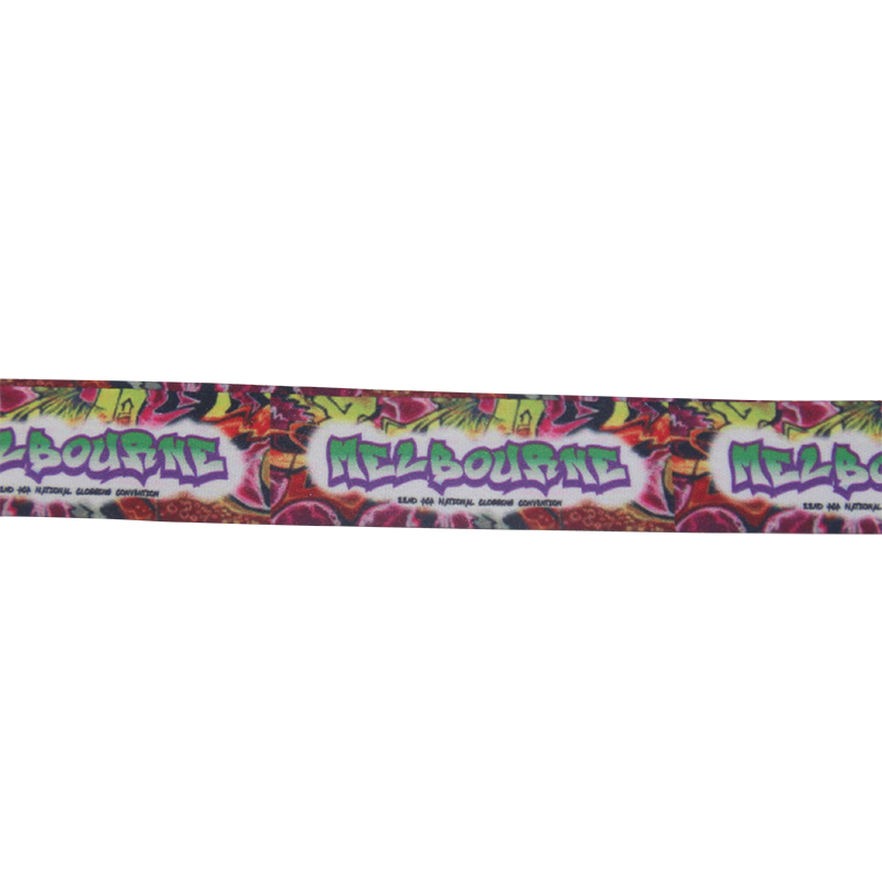 Tubular Heat Transfer Lanyard for Promotion