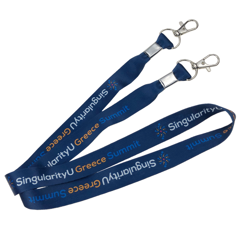 Silk Heat Transfer Lanyard