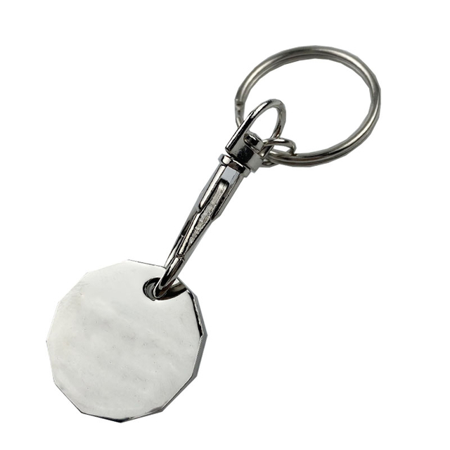 Trolley Coin Keychain