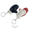 Personalized Plastic Boxing Glove Keychain Souvenir