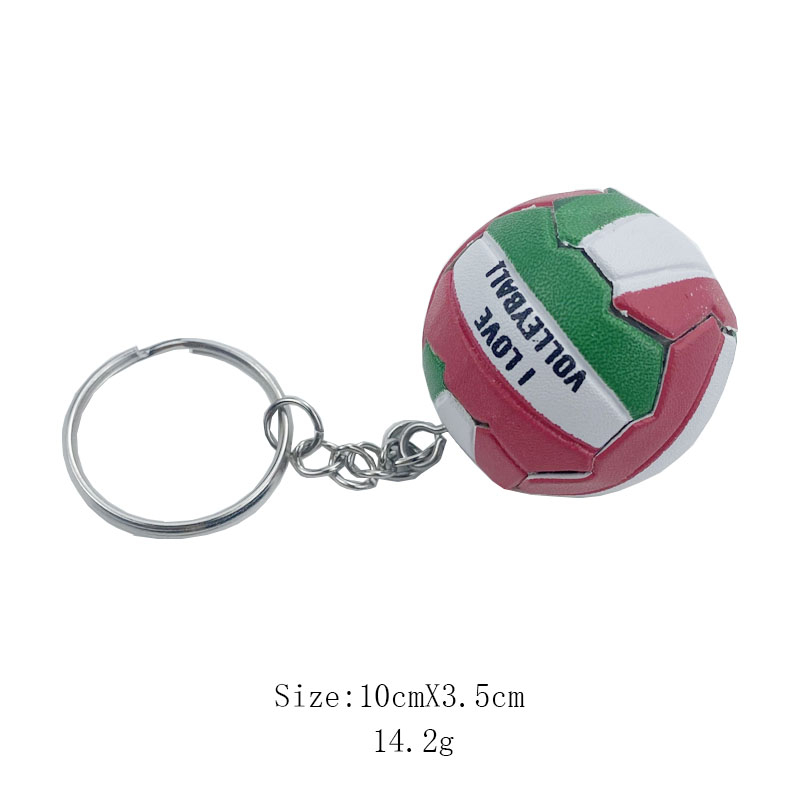 Leather Mini Ball Keychain For Girl