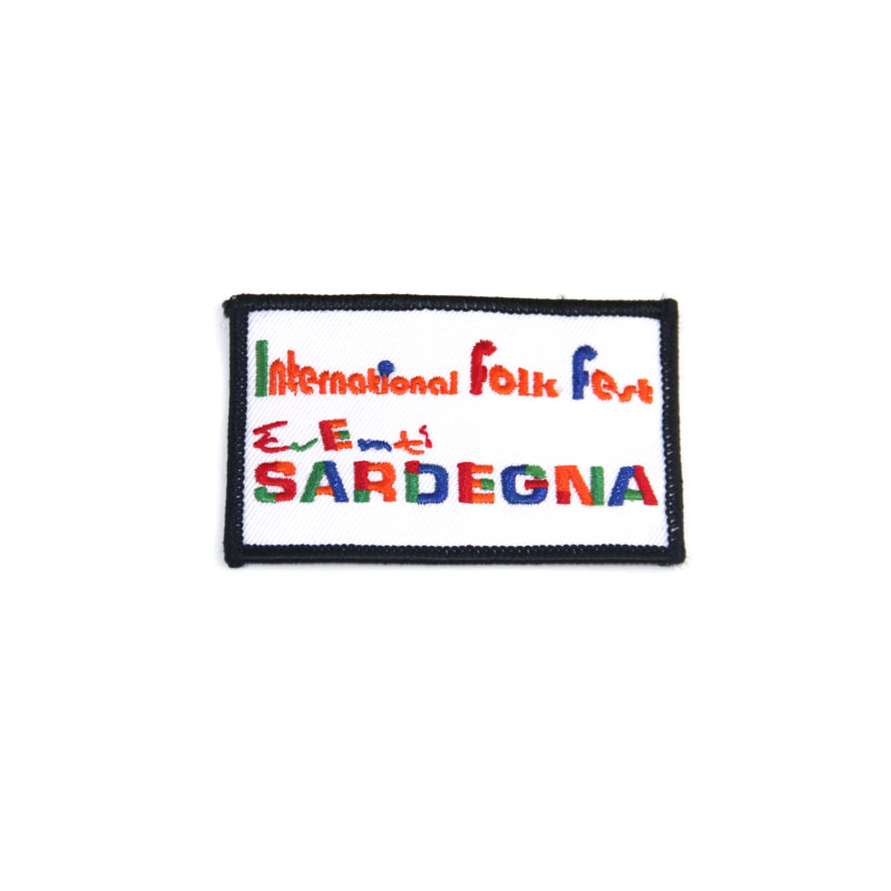 Brand Logo Jeans embroidery patch for shirts