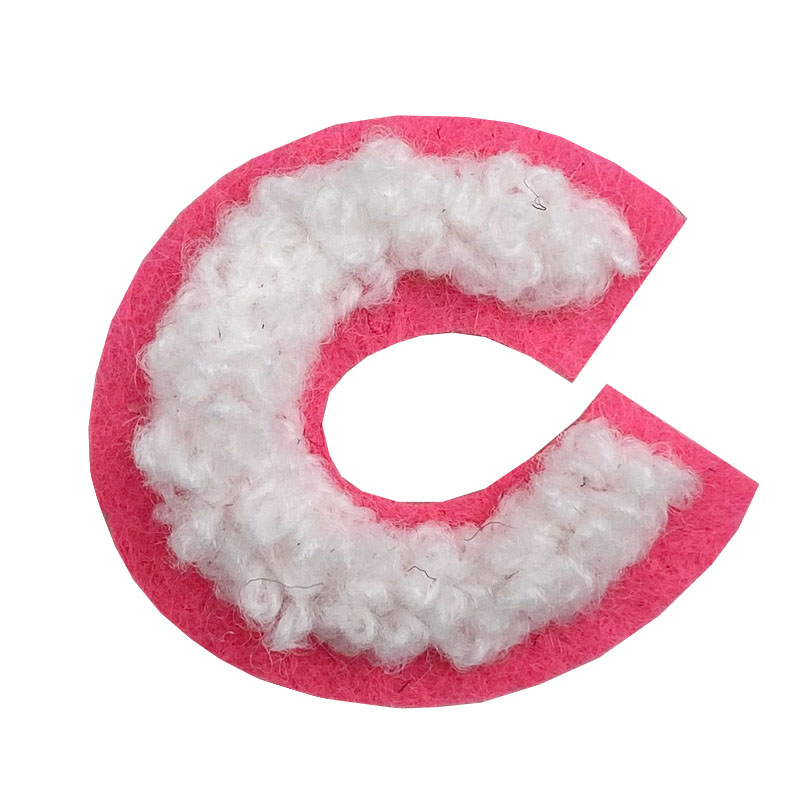 High Quality back chenille patch