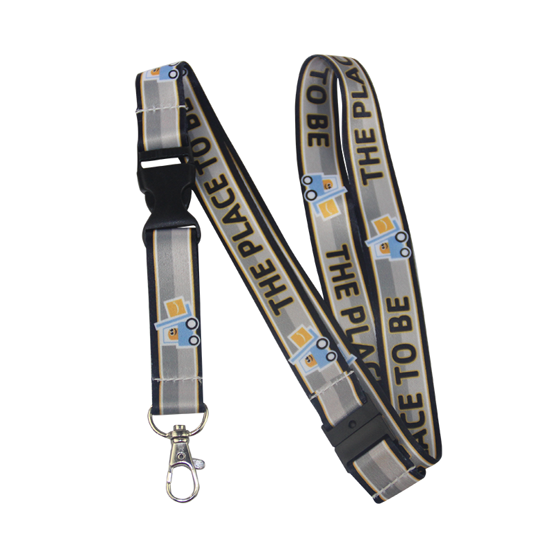 Neck Polyester Heat Transfer Lanyard for Guys