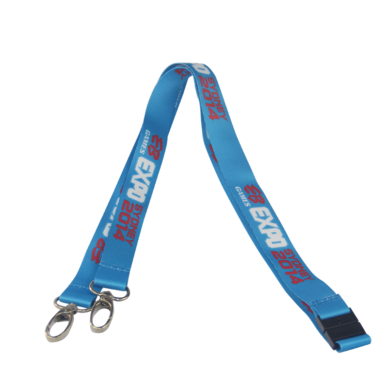 Sublimation Customized Heat Transfer Lanyard for Guys