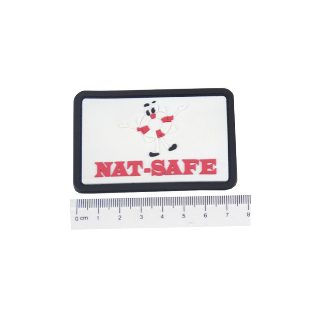 Eco-Friendly Pure White Pvc Patch for T-Shirt