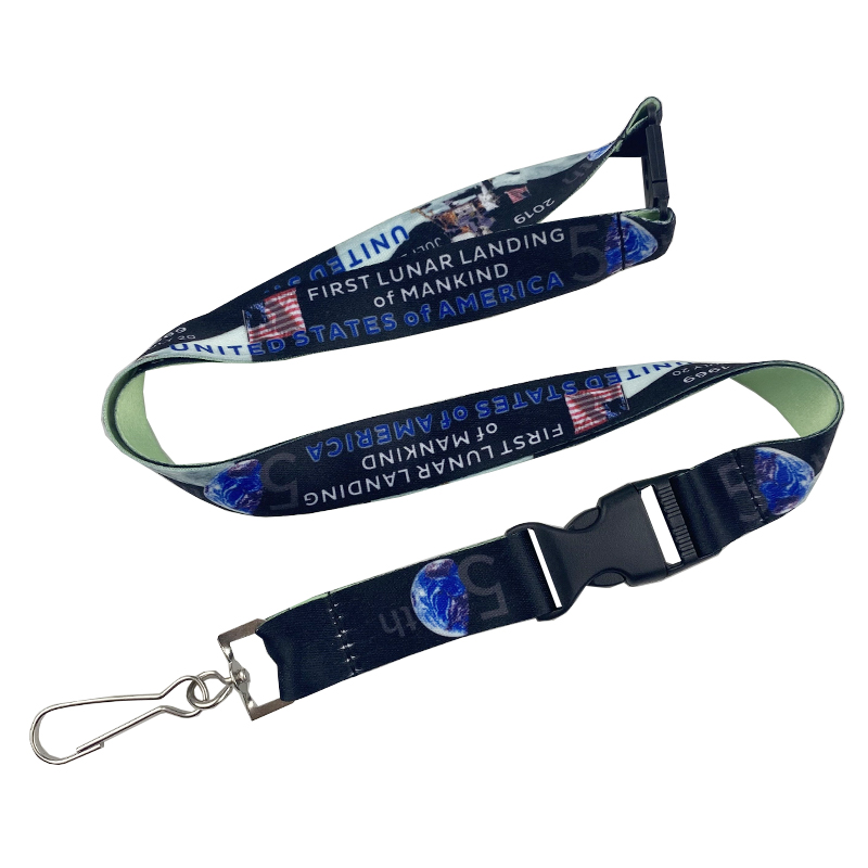 Digital Cotton Heat Transfer Lanyard for Promotion Gift